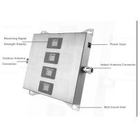 Buy cheap Repeater CDMA GSM WCDMA DCS 2G 3G 4G Signal Booster 850 900 1800 2100 Mhz Quad product