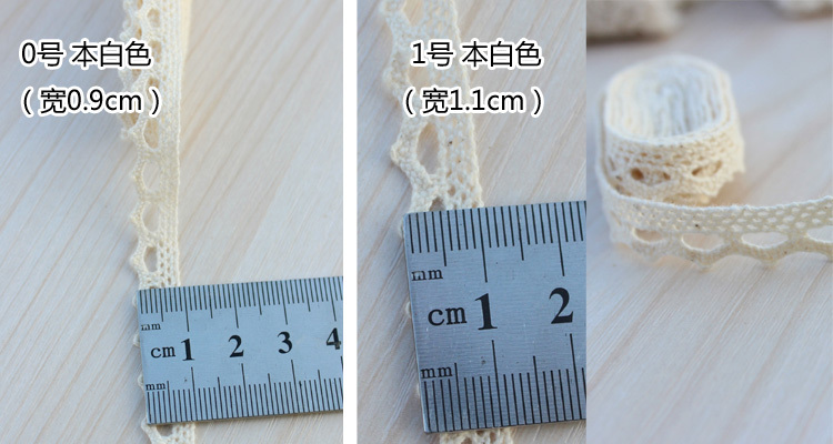elegant 4.8-5cm width 10 yard / lot DIY handmade craft crocheted lace trim for garments