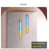 Buy cheap Designer Colored Pendant Lamps LED Stained Glass Pendant Light Bar Shop Restaurant Light(WH-AP-603) from wholesalers