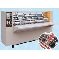 Buy cheap ISO Thin Blade Slitter Scorer Machine 2200mm 4 Blade 6 Lines product