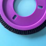 Lk Stenter Machine Parts Brush Wheel Purple Plastis Body Black Nylon Hair 3