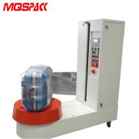 Buy cheap 1.15kw Baggage Wrapping Machine , PLC Controlled Luggage Machine In Airport product