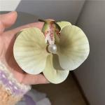 Hot Selling Artificial Floral Orchid Hairpins Flower Hair Clip Seaside Vacation