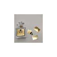 Buy cheap Perfume Metal Custom Gold Private Label Brand Aluminum Metal Logo Sticker product