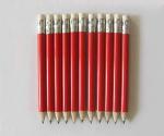 round golf pencil , wood golf pencil , golf pencil , wood golf pen with eraser