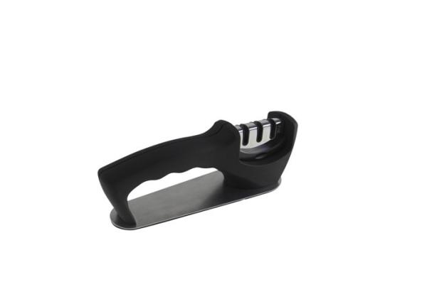 Buy cheap 3 - in - 1 Manual Kitchen Knife Sharpener for All Sized Household Knives 205 * 62 * 73mm from wholesalers