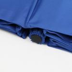 21 inch royal blue auto open close umbrella with black rubber coating plastic
