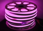 Pink LED Neon Tube Light For Bathroom / Club Decorative UV Resistant
