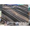 Buy cheap Brown Book Match Marble Natural Stone Slabs Random Edges SGS Standard from wholesalers