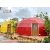 Buy cheap Resort Hotel 7x4.8m Geodesic Ellipsoid Glamping Tent from wholesalers