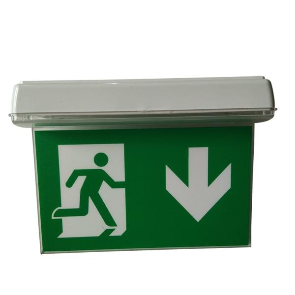 Buy cheap 3W LED Ceiling Recessed Double Side Emergency Exit Sign Commerical from wholesalers