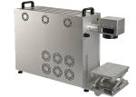 Small IPG / YLP Fiber Laser Marking Machine , Laser Engraver 1064nm 7300mm/s