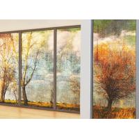Buy cheap 3~12mm Digital Image On Glass , Digital Photo Printing On Glass For Hall product