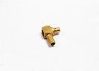MMCX Crimp Male To Male RF Coaxial Cable Connectors For RG 174 / RG 178 / RG 316