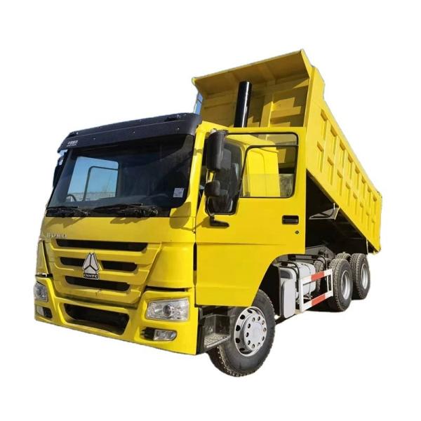 4000hp Howo 6x4 Red Tipper Truck Dump Truck Euro 3 Emission Standard Gross