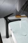 Brass Single Handle Basin Mixer Matte Black Chrome Gold Single Hole Basin Tap