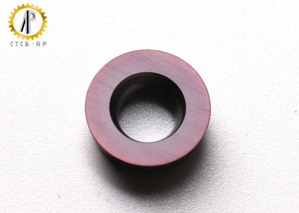 Buy cheap Hard Alloy R5 Milling Round Tungsten Carbide Inserts RPMW1003MO Wear Resistant from wholesalers