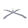 Buy cheap outdoor flying banner promotion custom printed advertising knife type teardrop flag bali bow beach flag with corss base from wholesalers
