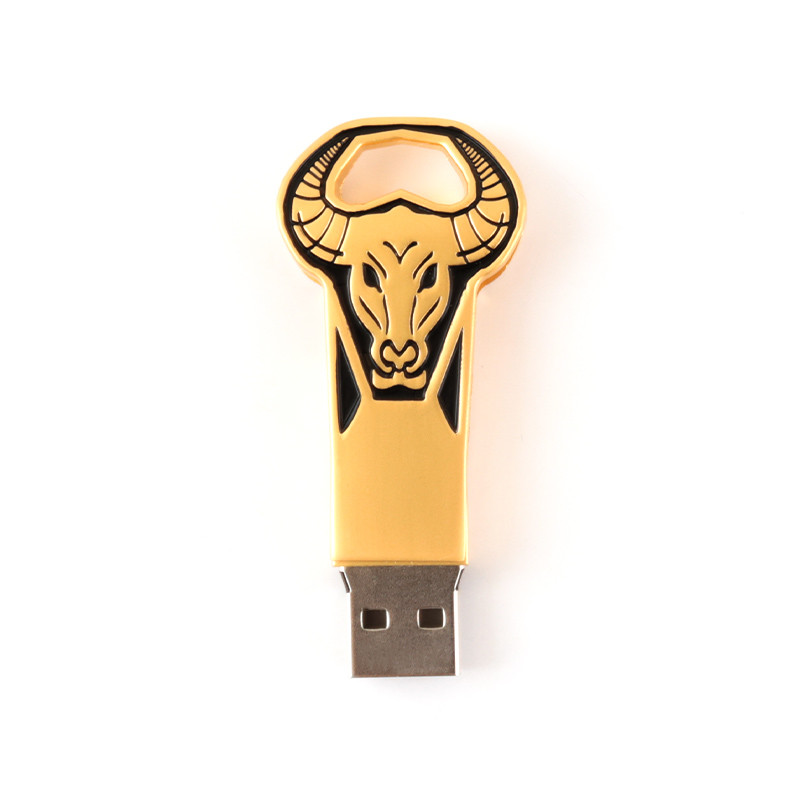 Minotaur Shape Usb 3.0 Metal Usb Flash Drive High Speed Reading Writing 100MB/S