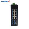 Buy cheap Unmanaged Gigabit Industrial Ethernet Switch 2 SFP 8 RJ45 Port 10/100/1000M 10 Ports SFP Switch from wholesalers