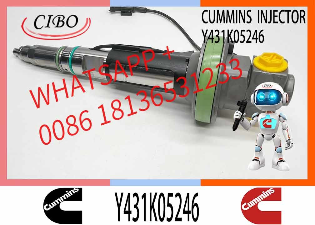 High Quality Diesel Fuel Injector Y 431 K05 246 for QSK19 38 50 60 Injector Y431K05246