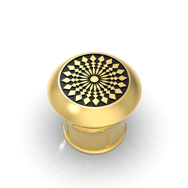 SGS Non Spill Die Casting FEA 15 Zamak Perfume Caps