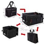 Foldable Car Trunk Organizer For Outdoor Picnic / Concert / Fishing