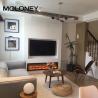 Buy cheap 2000mm 80 Inch Wall Mounted Fireplace Insert Plug In The Socket from wholesalers