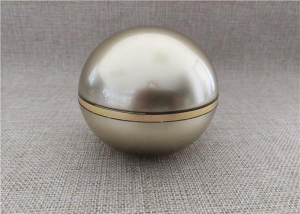 Buy cheap Spherical Acrylic Jars For Cosmetics PP / PE Material 100G 95 * 90MM from wholesalers