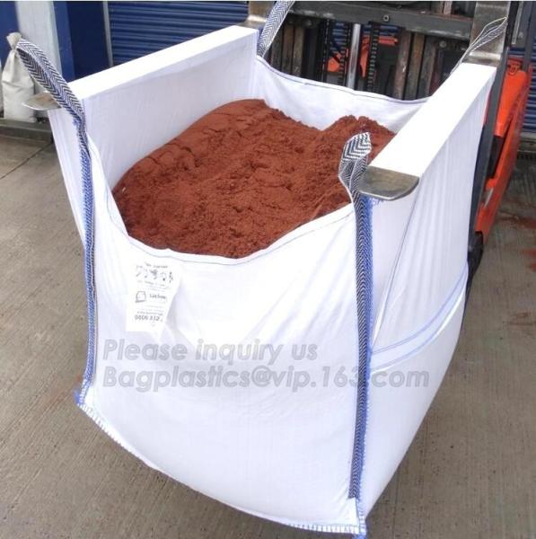 Buy cheap 100% Pp Woven FIBC Jumbo Bags , Pp Jumbo Bags For Sand Polypropylene from wholesalers