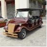 Buy cheap Chinese Red Electric Ancient Car 5KW AC Motor Classic Sightseeing Vehicle from wholesalers
