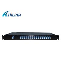 Buy cheap 16 Channels Single Fiber CWDM Mux Demux Module LC/UPC Connector 1U Rack Mount product