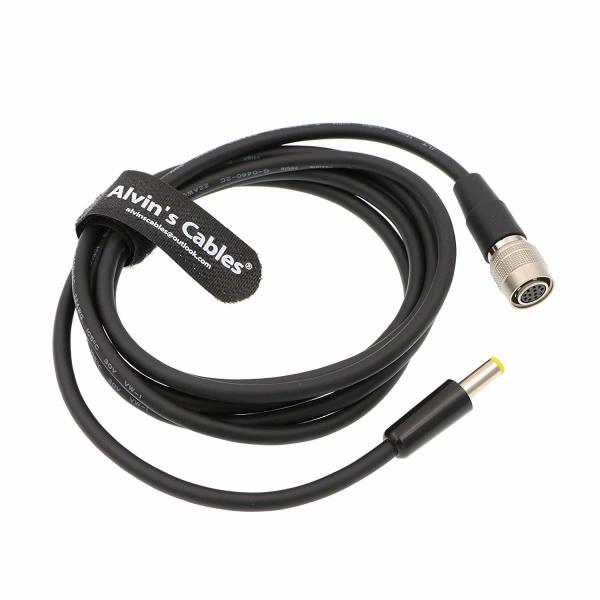 Buy cheap HR10A-10P-12S 12pin Hirose Female to 5.5 2.5mm DC Cable For Sony XC75 camera from wholesalers
