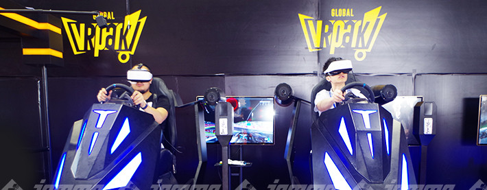 1.5mm Frame VR Racing Simulator Custom Colors Multiplayer Available Easy Operation