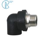 PE100 PN16 SDR11 HDPE Socket Fusion Fittings Male Elbow for Water Supply