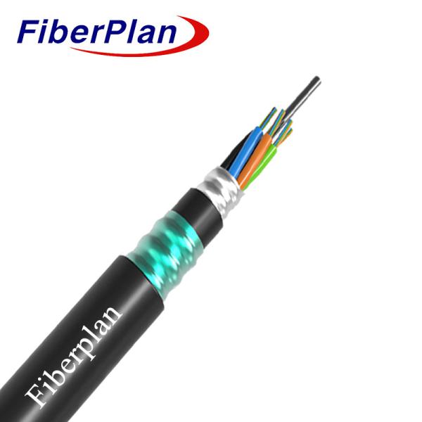Buy cheap Fiberplan GYTA53 Double Armored Underground Optical Fiber Cable 1-144 Cores from wholesalers