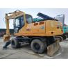 Buy cheap Korean Used Wheel Excavator , Hyundai R200W Used 20 Ton Excavators Long Life Span from wholesalers