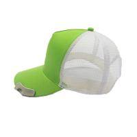 Buy cheap Foam And Mesh Blank 5 Panel Trucker Cap Bottle Opener Hat Unisex Gender product