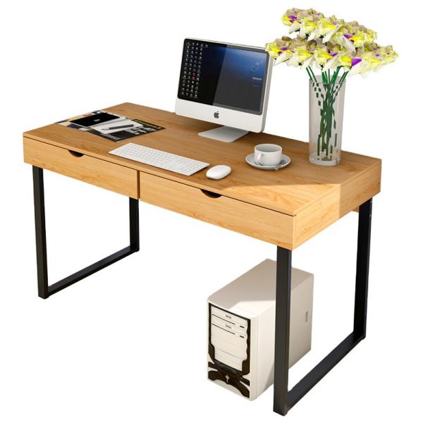 Buy cheap Nordic Wooden Ergonomic Office Computer Desk Student Hostel Study Table from wholesalers