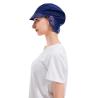 Buy cheap Dark Blue Disposable Surgical Caps Nonwoven SBPP SMS SS from wholesalers