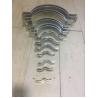 Buy cheap Stainless Steel Pipe Clamps with material 304, 316, 316Ti, China factory supplier from wholesalers