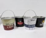 Tinplate Metal Wine Bucket 5L Personalized Wine Chiller Bucket