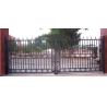 Buy cheap Villa Wrought Morden Iron Gate Rustproof Hot Dip Galvanized After Welding from wholesalers