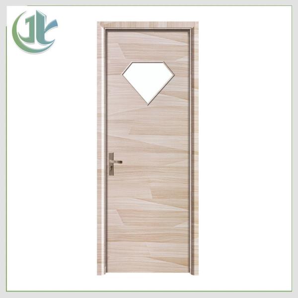Buy cheap Customized WPC Glass Door PVC Laminted Surface Finishing For Bathroom from wholesalers