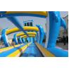 Buy cheap Blue Dolphin large water slide WSS-277/0.55mm PVC Material For Adults from wholesalers