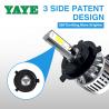 Buy cheap 4500LM Brightest Motorcycle Headlight Bulb IP67 H4 High Low Beam from wholesalers
