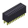 Buy cheap Female Header Connector 1.27mm Dual Row Straight Type 2*3PIN To 2*50PIN H=4.60mm from wholesalers
