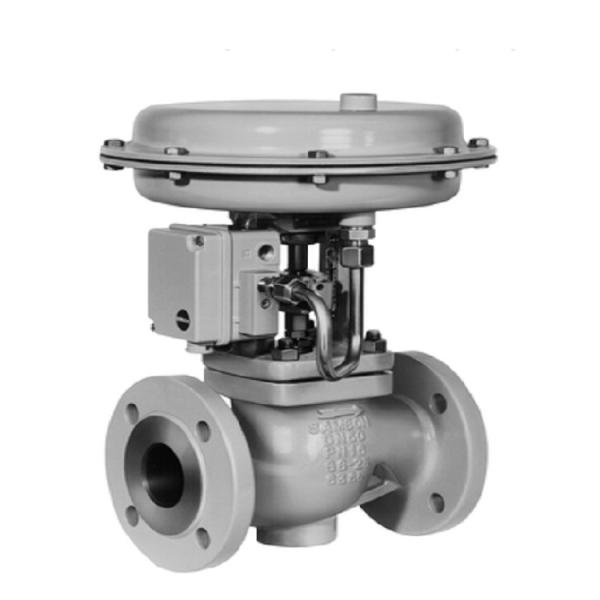 Buy cheap DIN Version Pneumatic Control Valve Pneumatic Globe Control Valve Alloy / Steel Material from wholesalers
