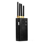 Handheld GPS 2G 3G Phone Signal Jammer 1h For Examination Room