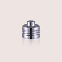 Buy cheap Compact Design Aluminum Cosmetic Parts Perfume Sprayer Closure Silver product